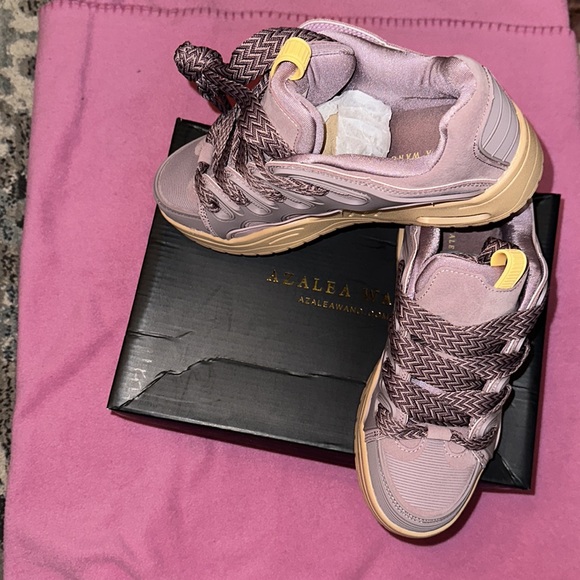 Women’s or girls sneakers very comfortable platform style purple color - Picture 4 of 4